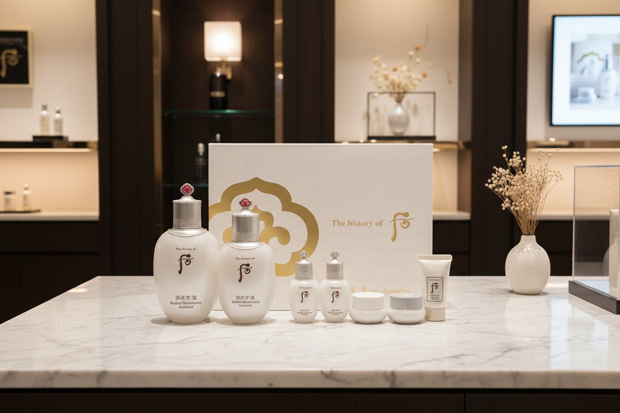 THE HISTORY OF WHOO Gongjinhyang:Radiant White 2pcs Special Set - Korean Beauty KR