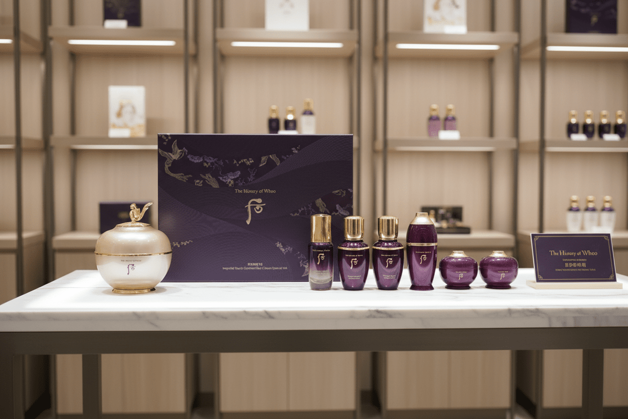 The history of Whoo Hwanyu Dongango Edition SET - Korean Beauty KR