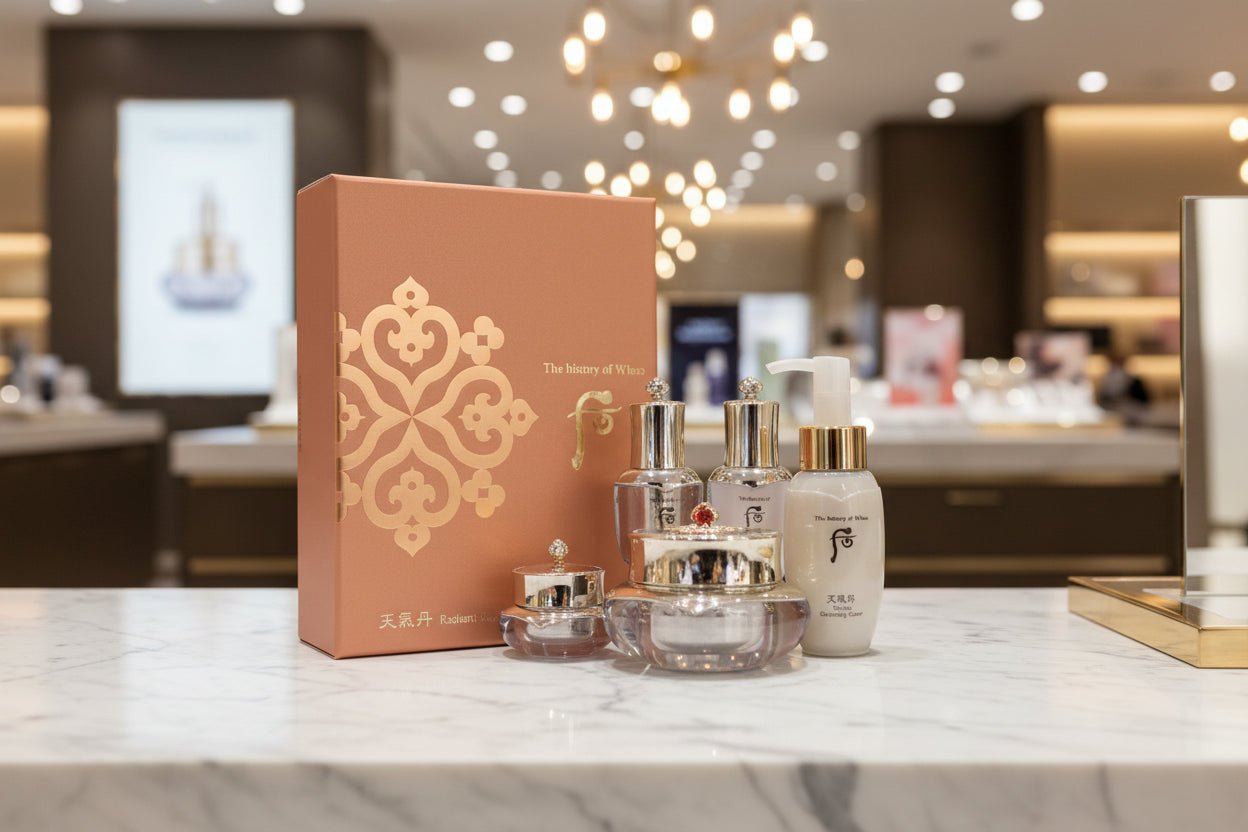 THE WHOO - Cheongidan Radiant Regenerating Eye Cream Jumbo Special Set - Korean Beauty KR