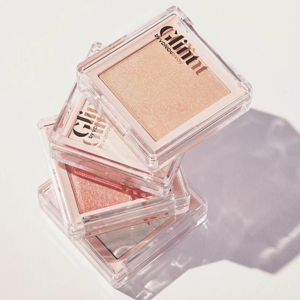 GLINT Highlighter 5 Shades – Radiant & Buildable Highlighter for Glowing, Flawless Skin - Korean Beauty KR