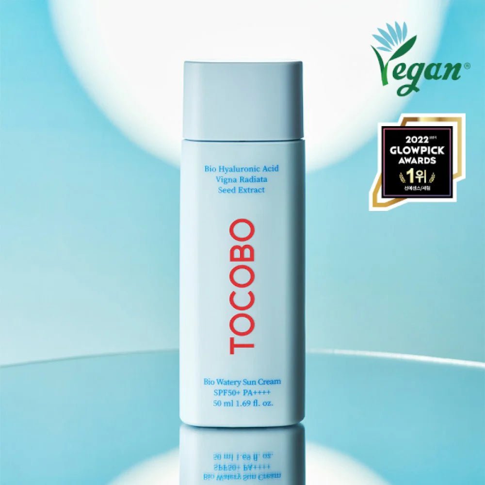 TOCOBO Bio Watery Sun Cream SPF50+ PA++++ 50ml – Lightweight, Hydrating Sunscreen for Strong UV Protection - Korean Beauty KR