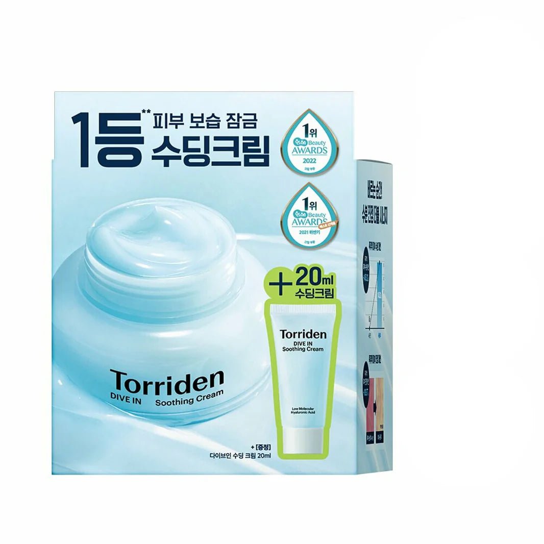 Torriden Dive In Soothing Cream 100mL+20mL - Korean Beauty KR