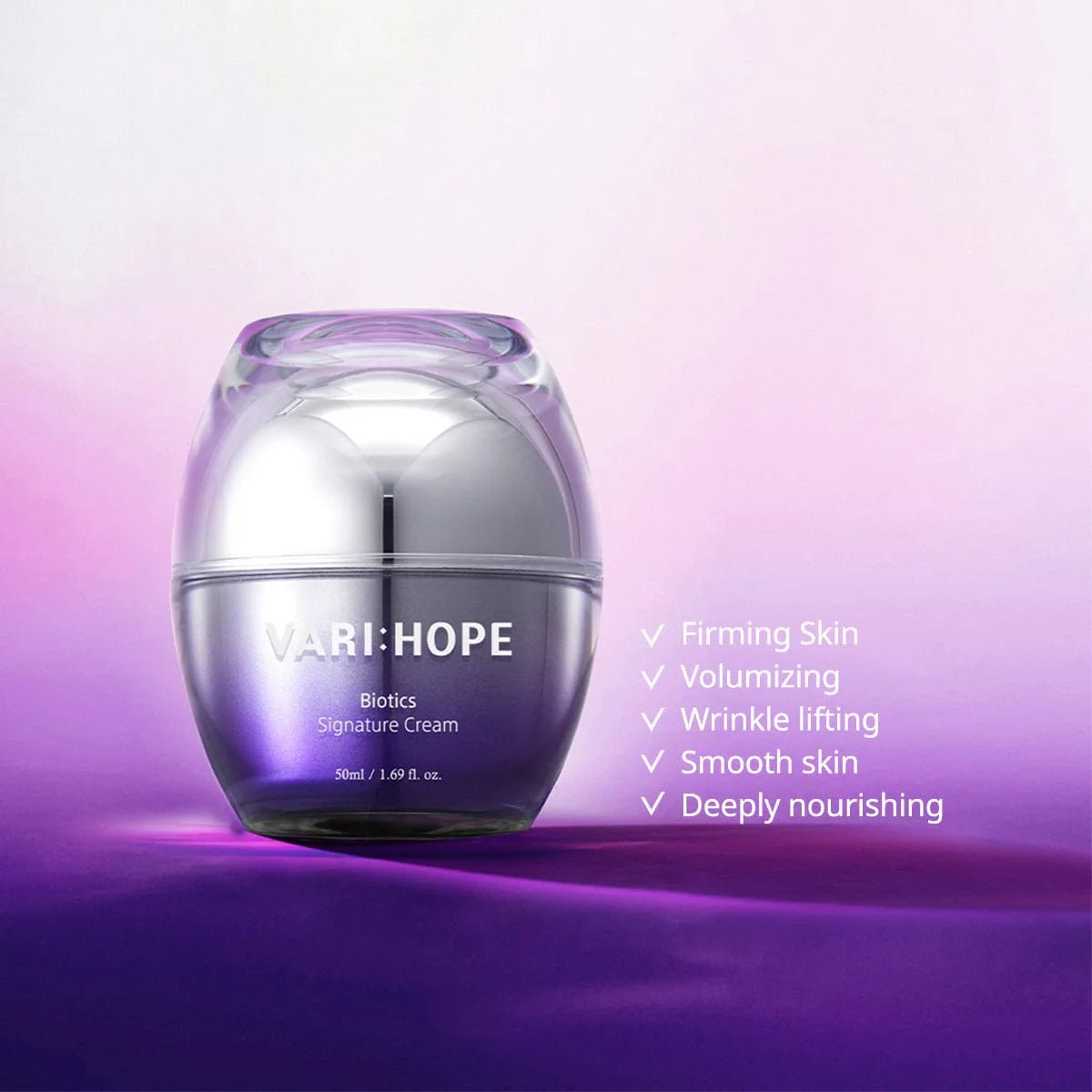 VARI:HOPE Signature Cream 50ml – Rejuvenating & Hydrating Cream for Smooth, Radiant Skin - Korean Beauty KR